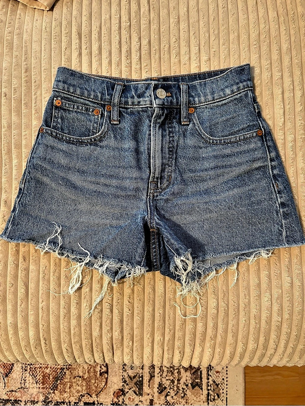 Madewell The Perfect Jean Short Denim Jean Shorts Waist 23